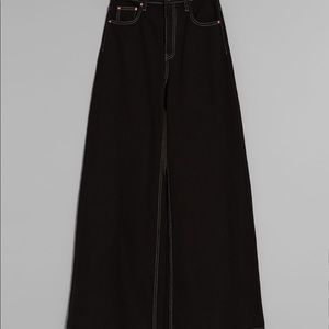 Bershka  ’70s wide-leg twill pants